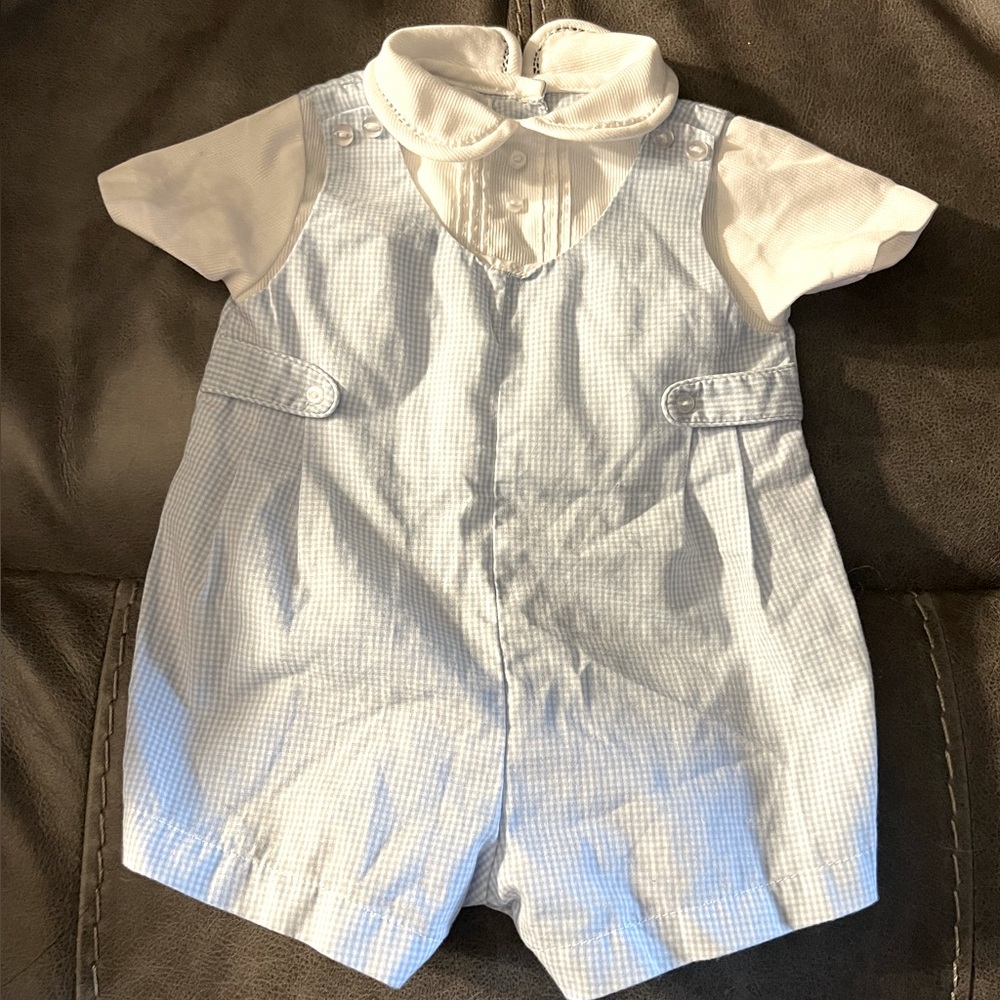 Petit Ami Preemie Short-all